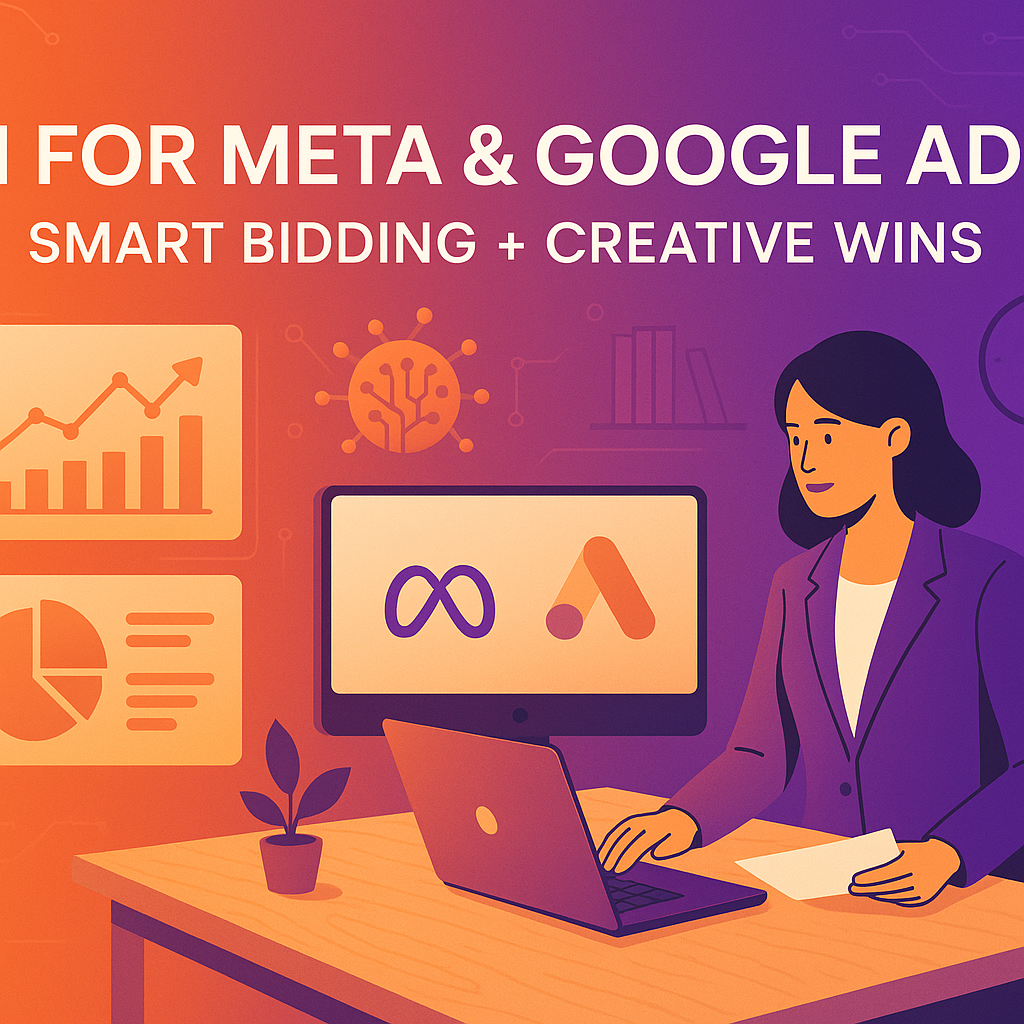 AI for Meta & Google Ads: Smart Bidding + Creative Wins