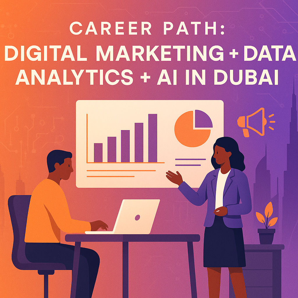 Career Path: Digital Marketing + Data Analytics + AI in Dubai