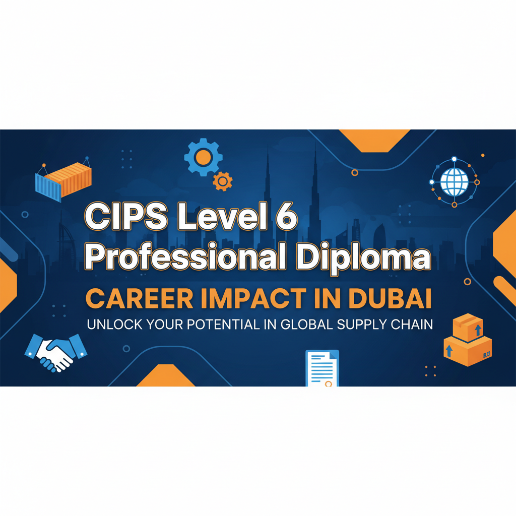 CIPS Level 6 Professional Diploma — Career Impact in Dubai