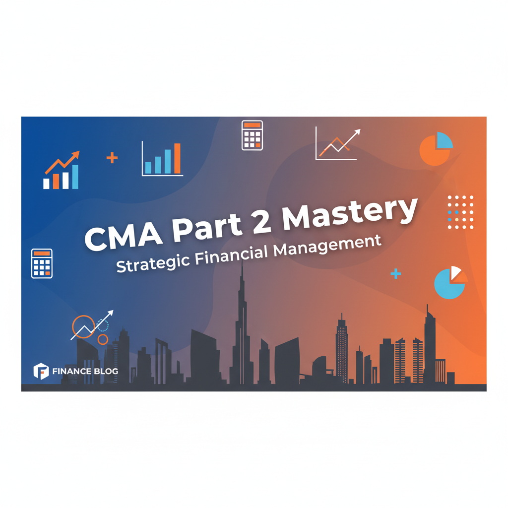 CMA Part 2 Mastery: Strategic Financial Management