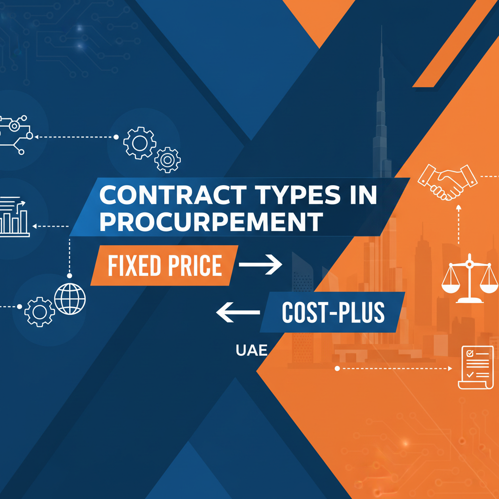 Contract Types in Procurement: Fixed Price vs Cost-Plus UAE