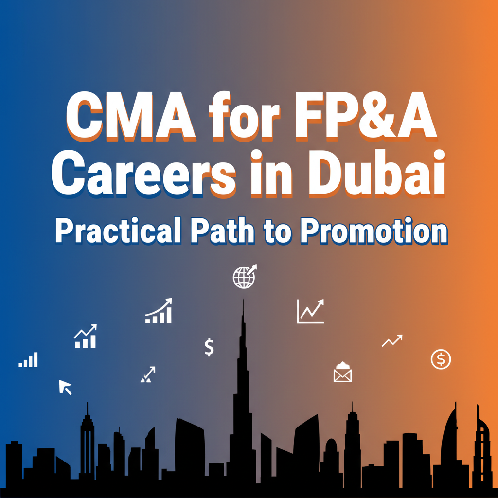 CMA for FP&A Careers in Dubai: Practical Path to Promotion