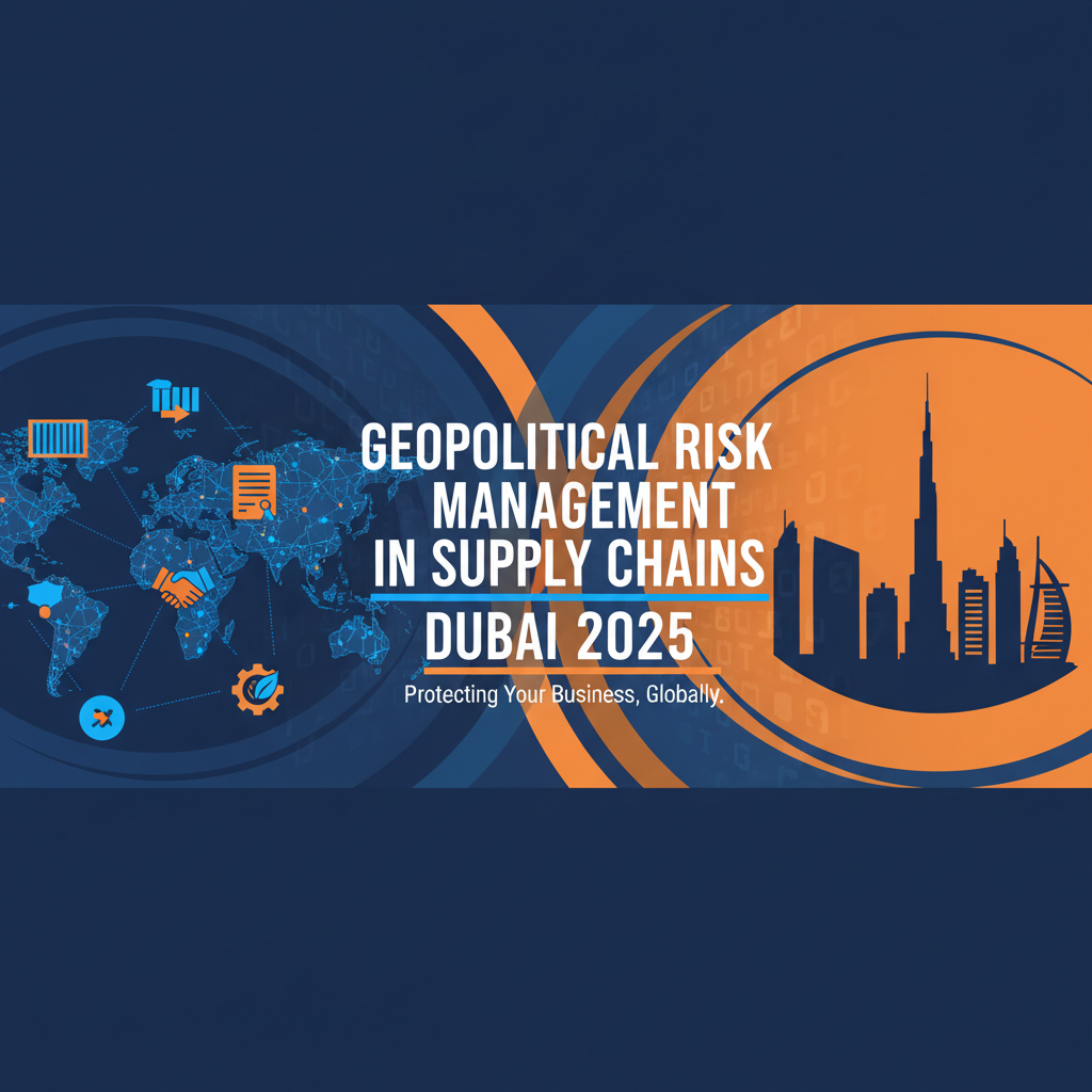 Geopolitical Risk Management in Supply Chains — Dubai 2025