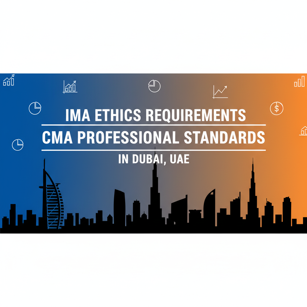 IMA Ethics Requirements: CMA Professional Standards in Dubai, UAE