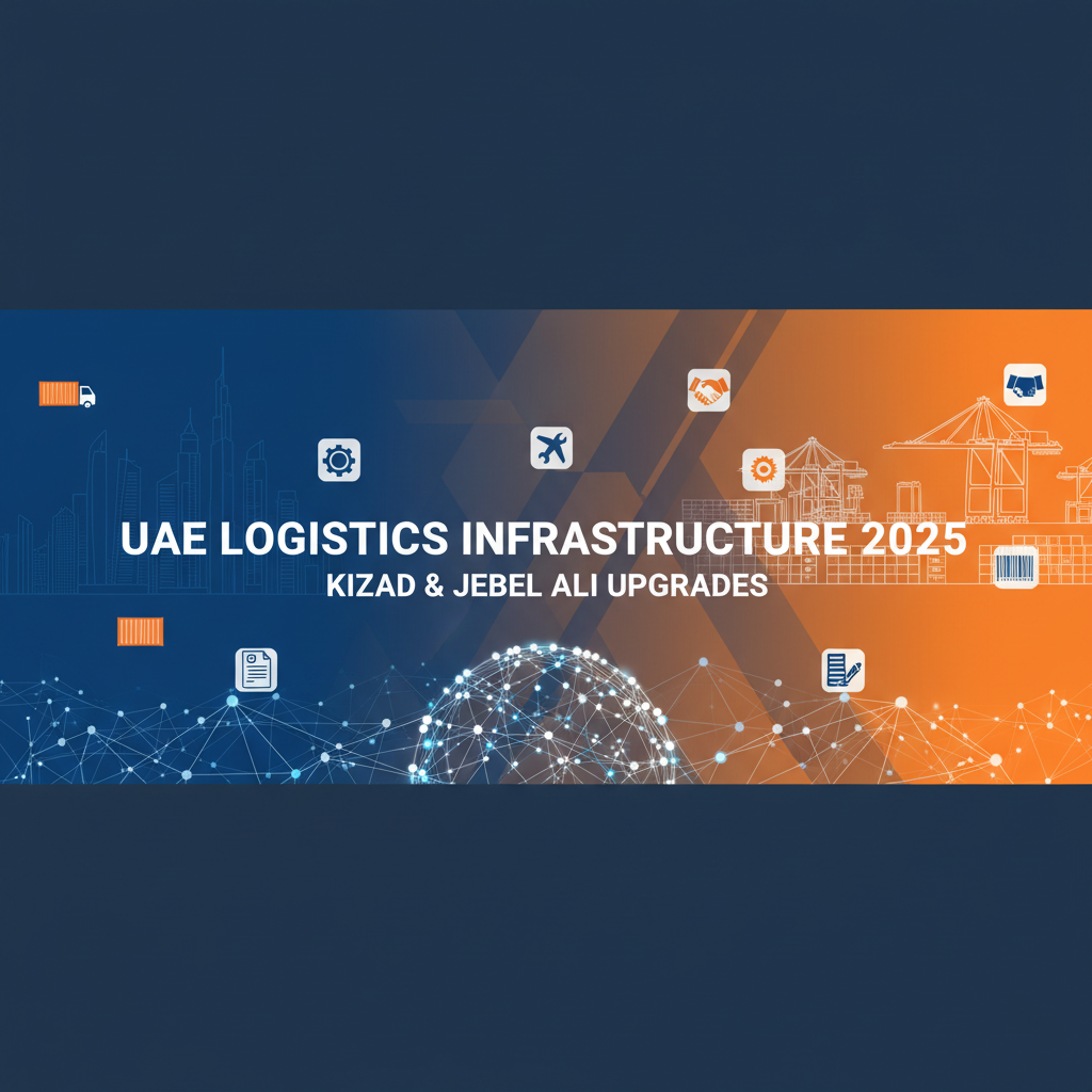 UAE logistics infrastructure 2025: Kizad & Jebel Ali upgrades