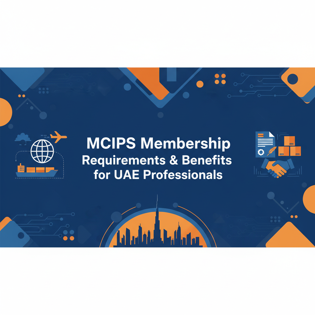 MCIPS Membership: Requirements & Benefits for UAE Professionals