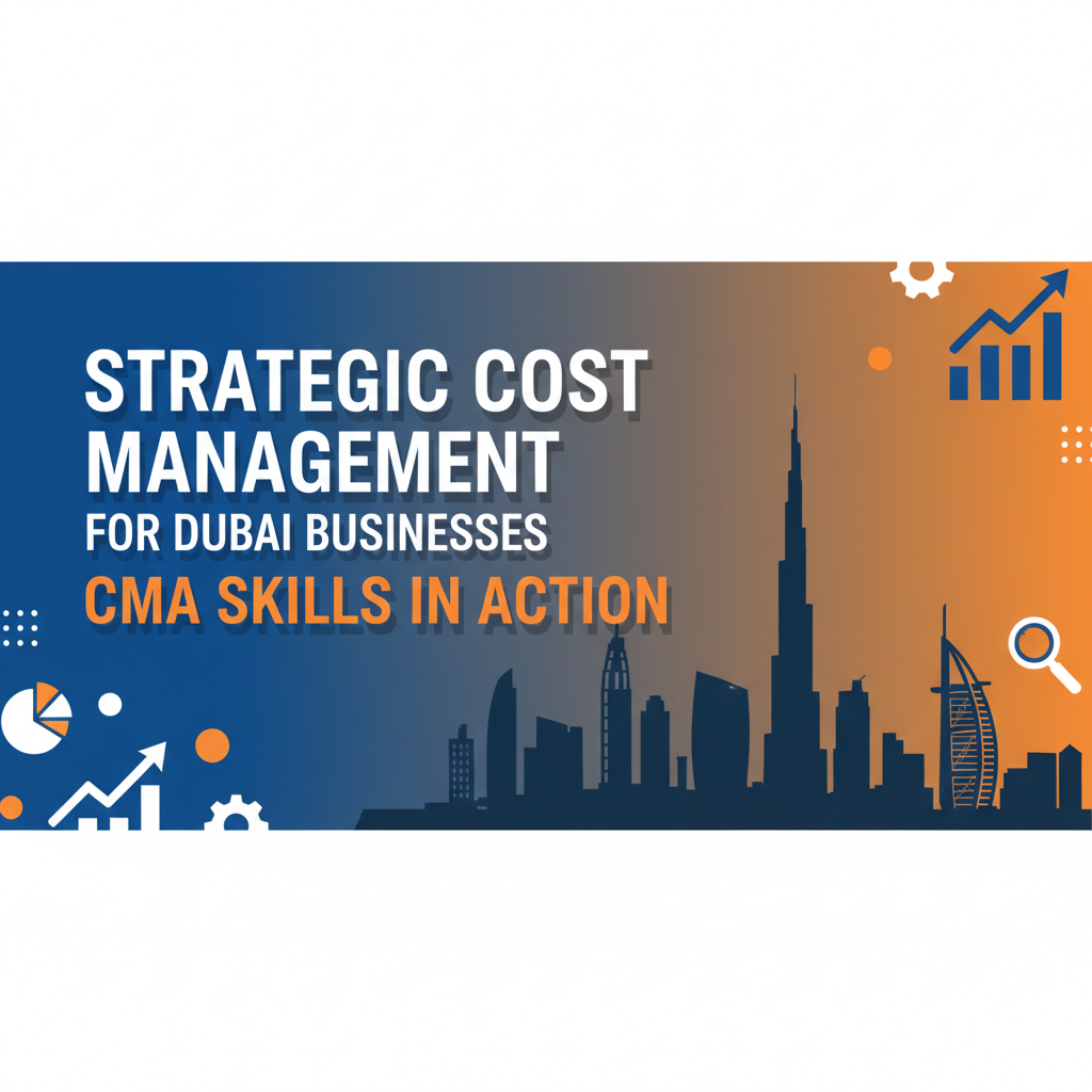 Strategic Cost Management for Dubai Businesses: CMA Skills in Action